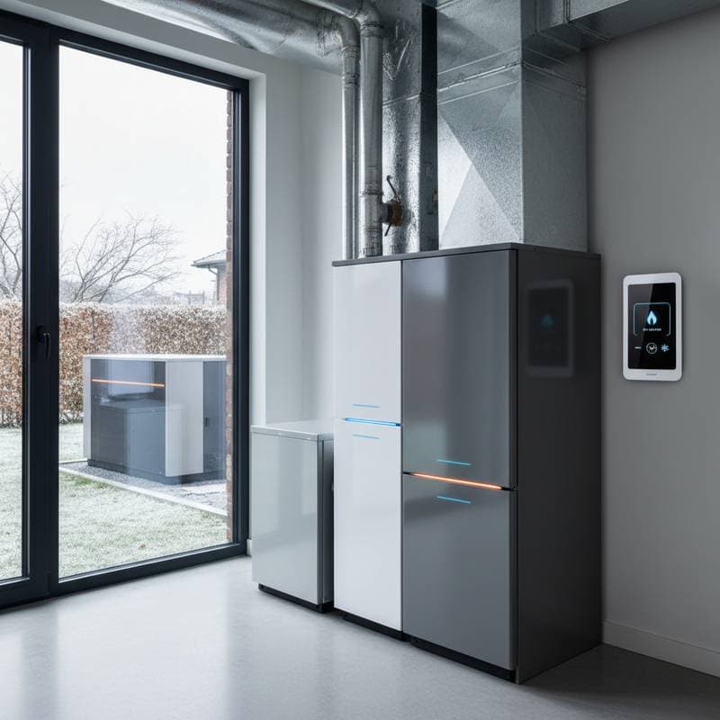 Featured image for Dual-Fuel Systems: Heat Pumps That Switch to Gas