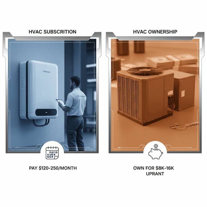 Featured image for HVAC Subscriptions Cost $120-$250 Monthly vs $8K-$16K to Own