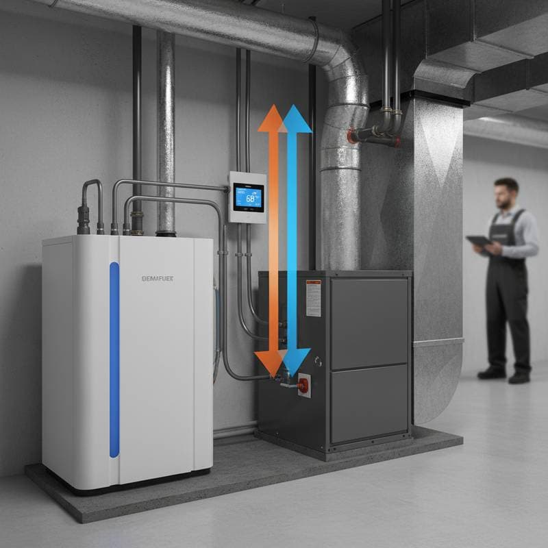 Featured image for Dual-Fuel Systems Cut Winter Heating Bills in Half