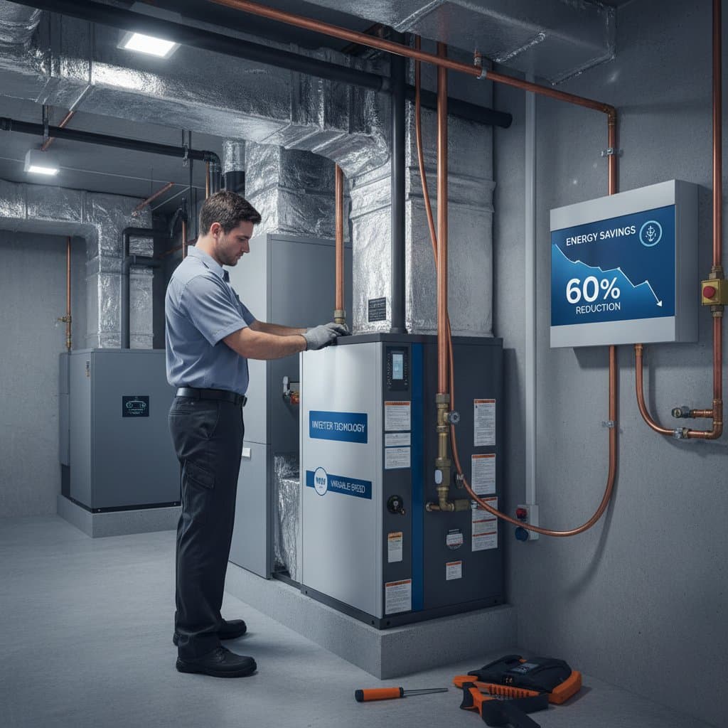 Featured image for Variable Speed HVAC Cuts Winter Heating Costs 60%