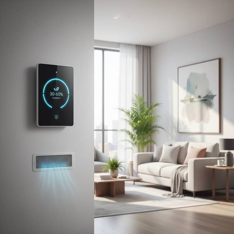 Featured image for Why 30-60% Humidity Stops Mold and Allergies