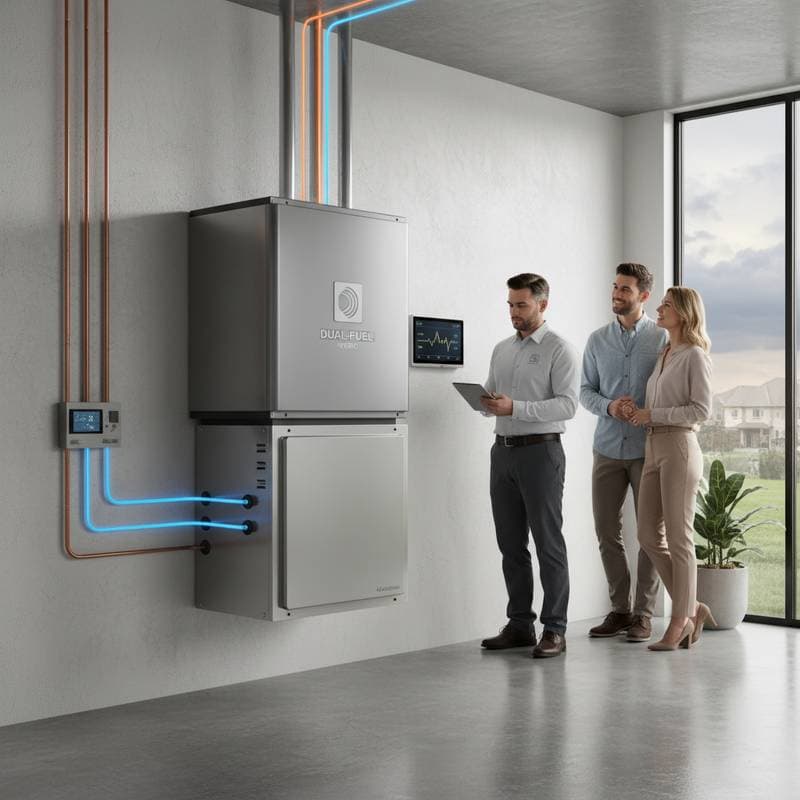 Featured image for Why Dual-Fuel HVAC Tops Heating Trends in 2025