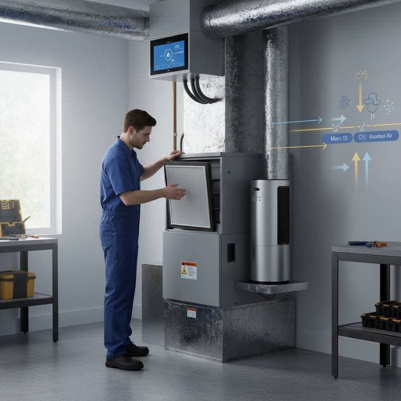 Featured image for HVAC Smoke Filtration Costs $450-$1,200 in 2026