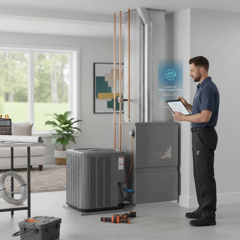 Featured image for Monthly HVAC Plans End Surprise Repair Bills