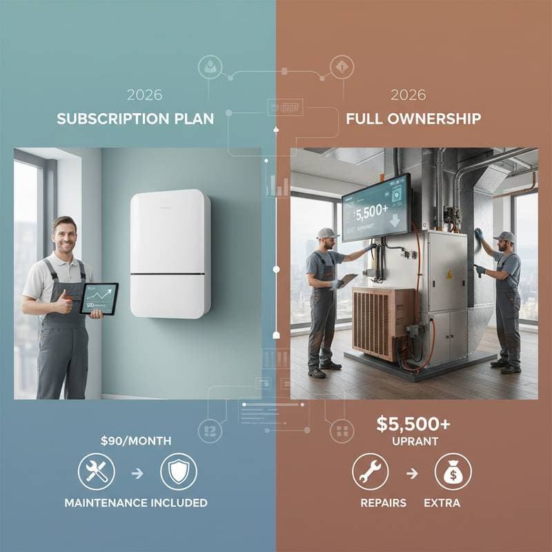 Featured image for HVAC Subscription Plans Start at $90 vs $5,500 to Own
