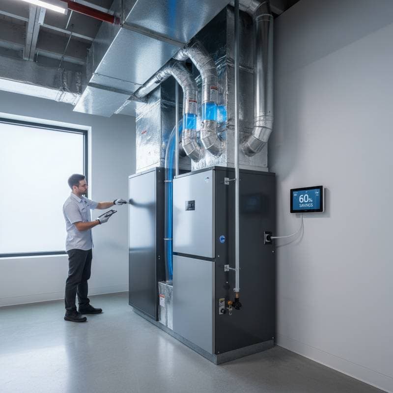 Featured image for Variable Speed HVAC Cuts Winter Bills 60%