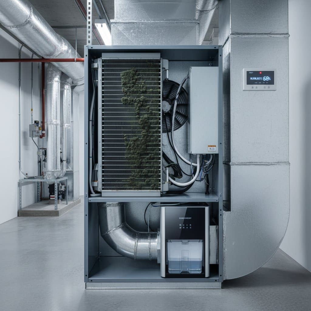 Featured image for Why Humidity Above 60% Turns Your HVAC Into a Mold Factory