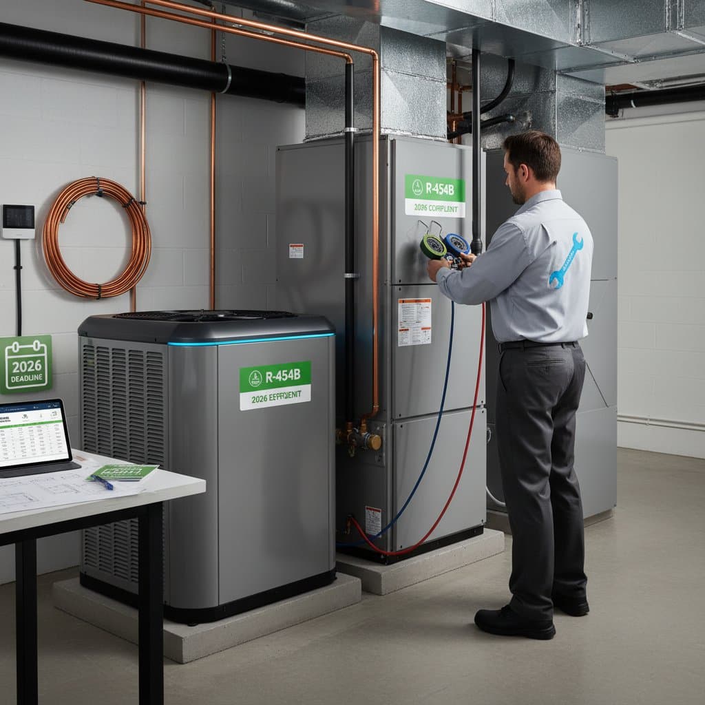 Featured image for R-454B Refrigerant: What 2026 Deadlines Mean for HVAC Costs